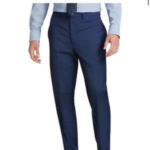 NWT Michael Strahan Classic Fit Suit Separates Pants, Postman Blue Size:40x32